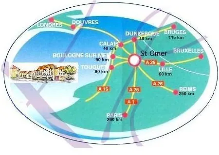 Mercure Omer Centre Gare ホテル
